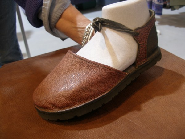 brown with special heel guard
